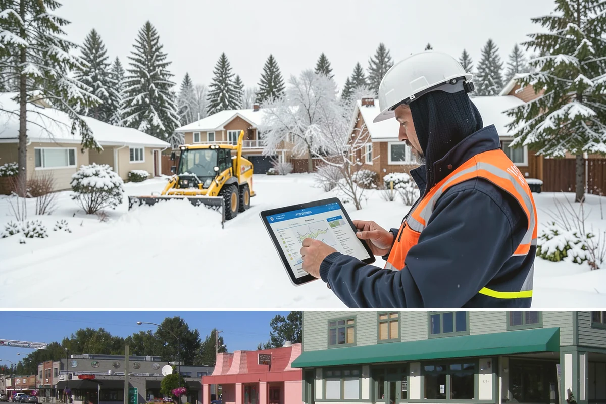 Property Management Deicing in Snoqualmie, King County, WA - Coverage spans the winter across every managed site, with coordinated portfolio-wide readiness during each lowland freezing-rain...