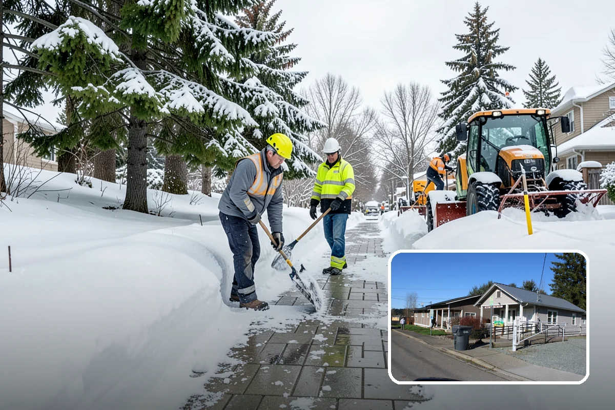 Property Management Deicing in South Prairie, Pierce County, WA - Delivers consistent ice control across the entire portfolio