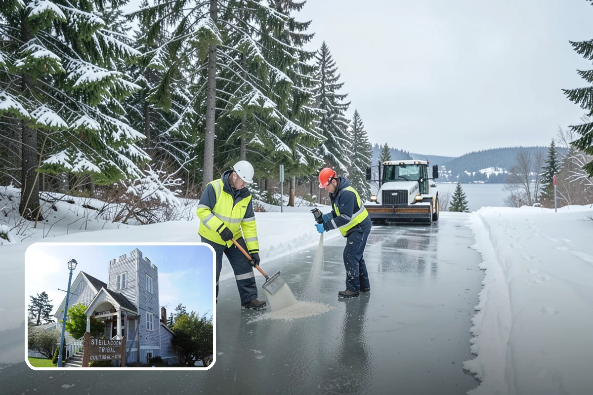Property Management Deicing in Steilacoom, Pierce County, WA - Delivers consistent ice control across the entire portfolio