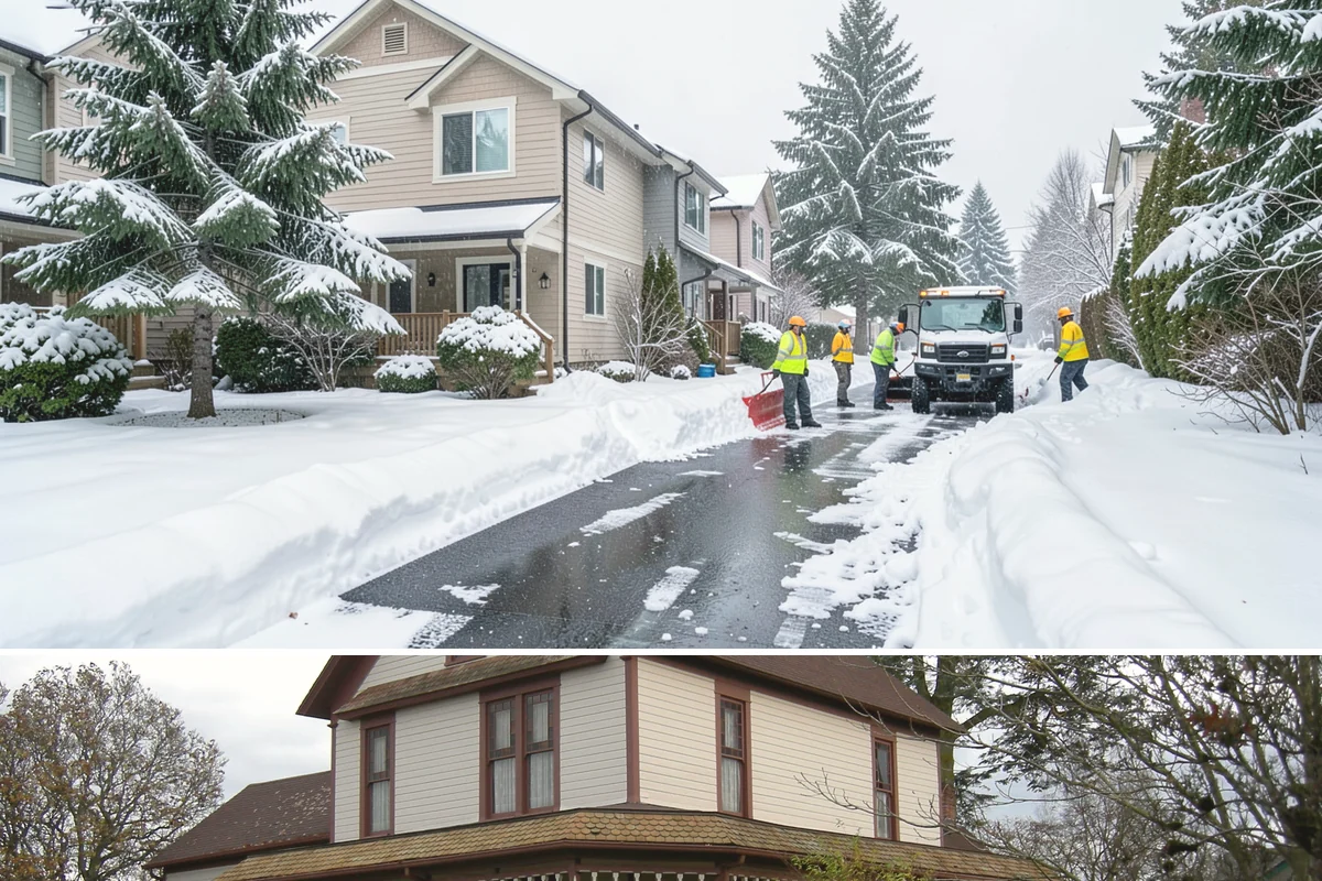 Property Management Deicing in Sumner, Pierce County, WA - Coverage spans the winter across every managed site, with coordinated portfolio-wide readiness during each lowland freezing-rain...