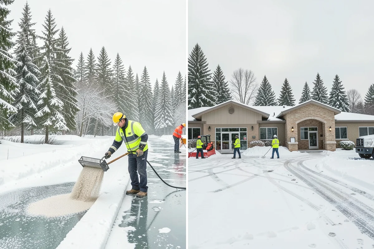 Property Management Deicing in Tacoma, Pierce County, WA - Inventory every managed property's ice-control needs with the manager