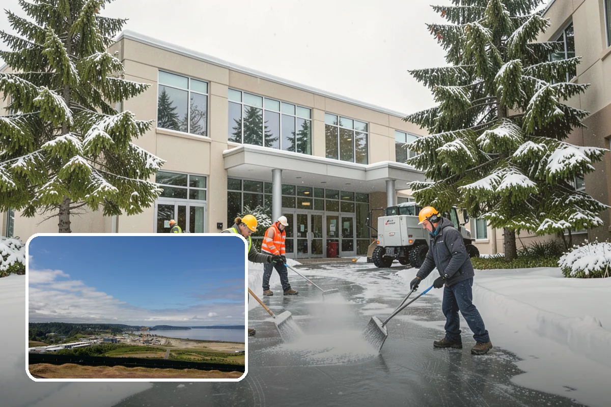 Property Management Deicing in University Place, Pierce County, WA - Delivers consistent ice control across the entire portfolio