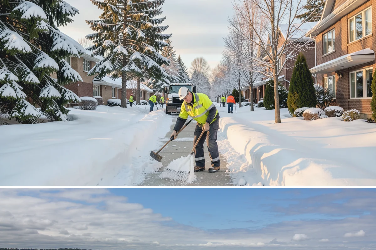 Property Management Deicing in University Place, Pierce County, WA - Coverage spans the winter across every managed site, with coordinated portfolio-wide readiness during each lowland freezing-rain...