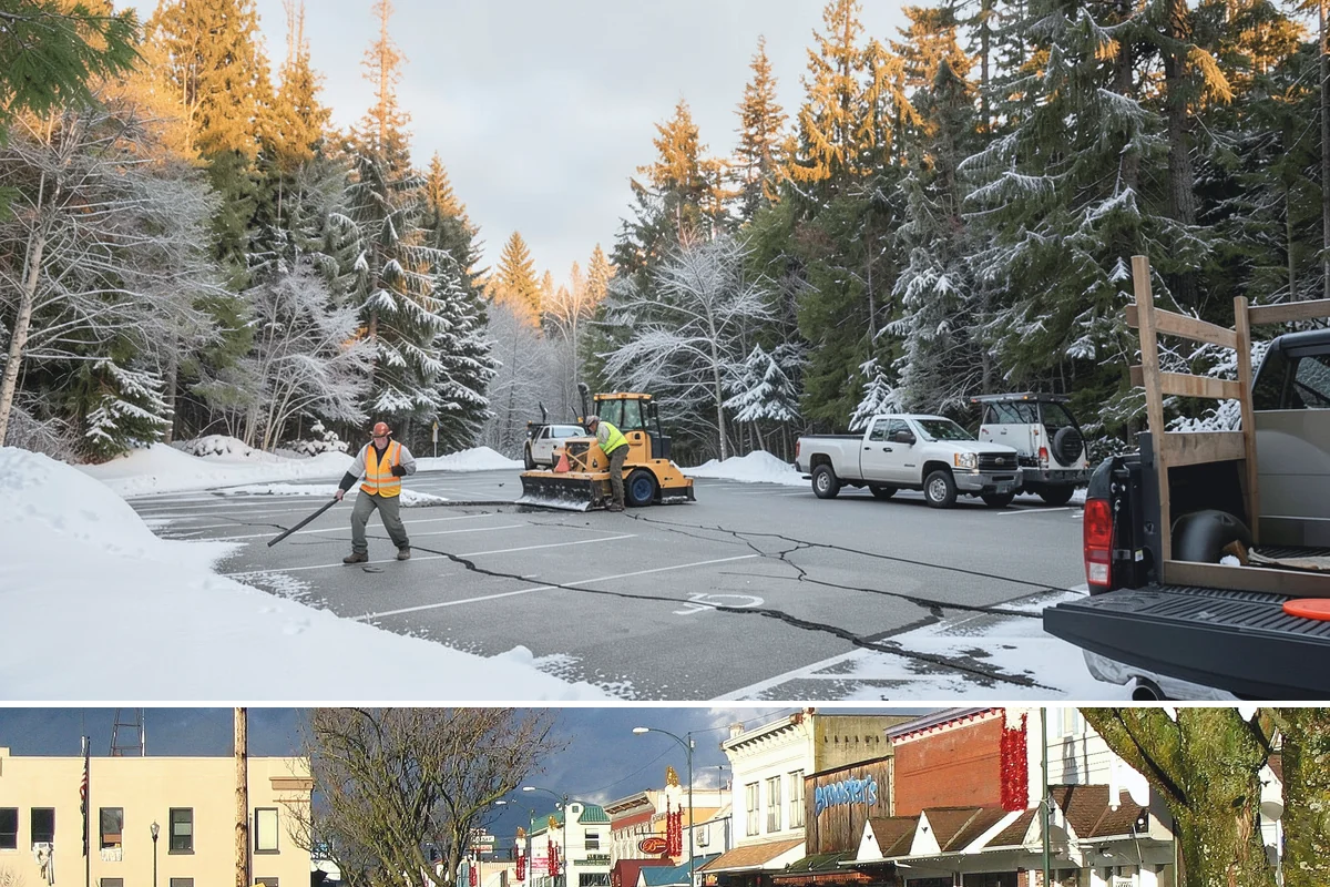 Property Management Parking Lot Snow Removal in Arlington, Snohomish County, WA - Property management portfolios in Western Washington need the most coordinated service from December through February, when...