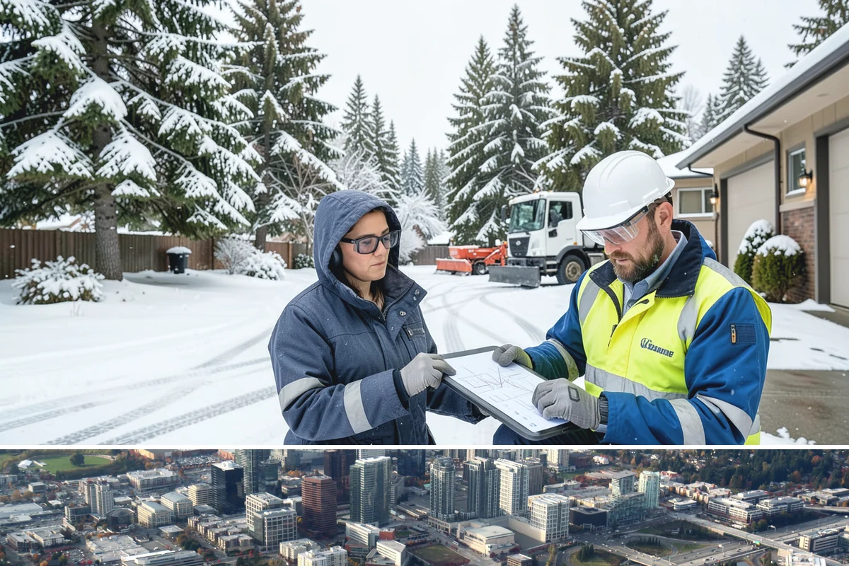 Property Management Parking Lot Snow Removal in Bellevue, King County, WA - Property management portfolios in Western Washington need the most coordinated service from December through February, when...