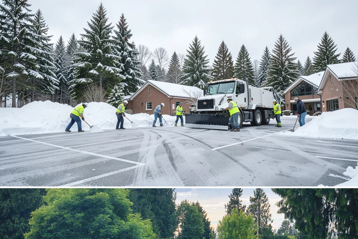 Property Management Parking Lot Snow Removal in Bonney Lake, Pierce County, WA - Property management portfolios in Western Washington need the most coordinated service from December through February, when...