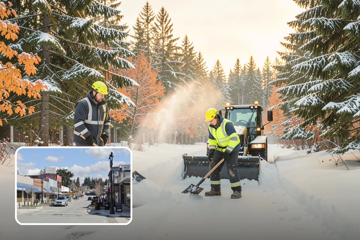 Property Management Parking Lot Snow Removal in Bothell, King County, WA - One contract and contact covers the entire property portfolio
