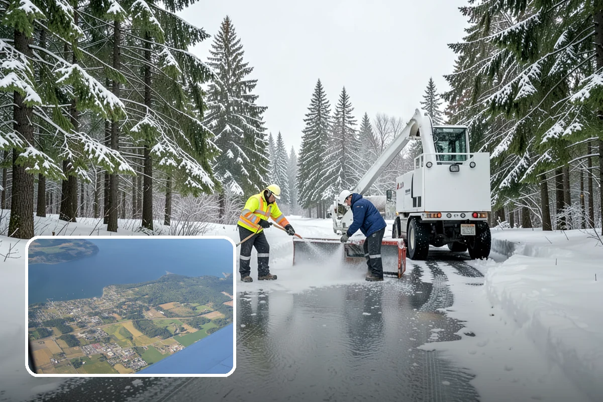 Property Management Parking Lot Snow Removal in Coupeville, Island County, WA - One contract and contact covers the entire property portfolio