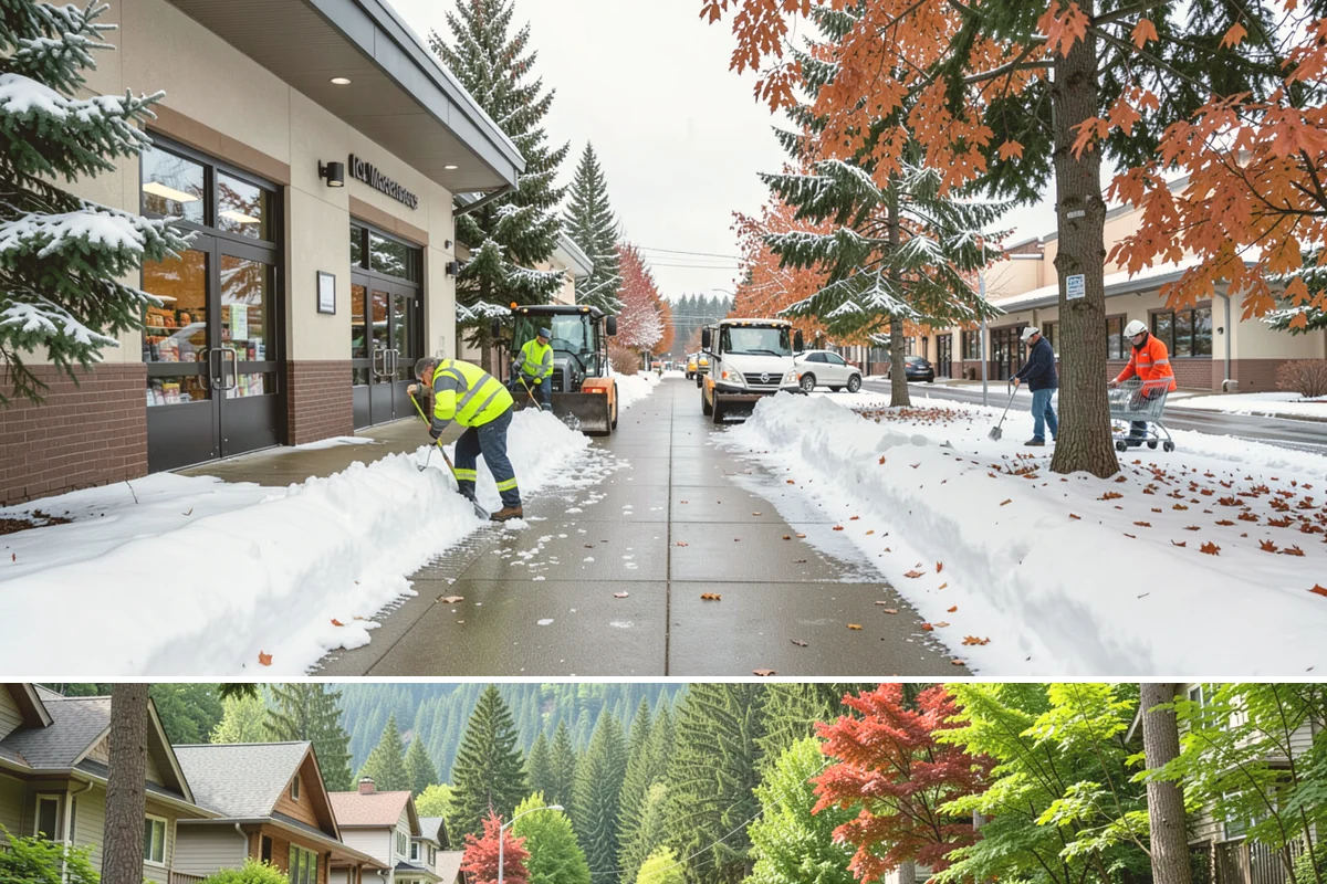 Property Management Parking Lot Snow Removal in Darrington, Snohomish County, WA - Property management portfolios in Western Washington need the most coordinated service from December through February, when...