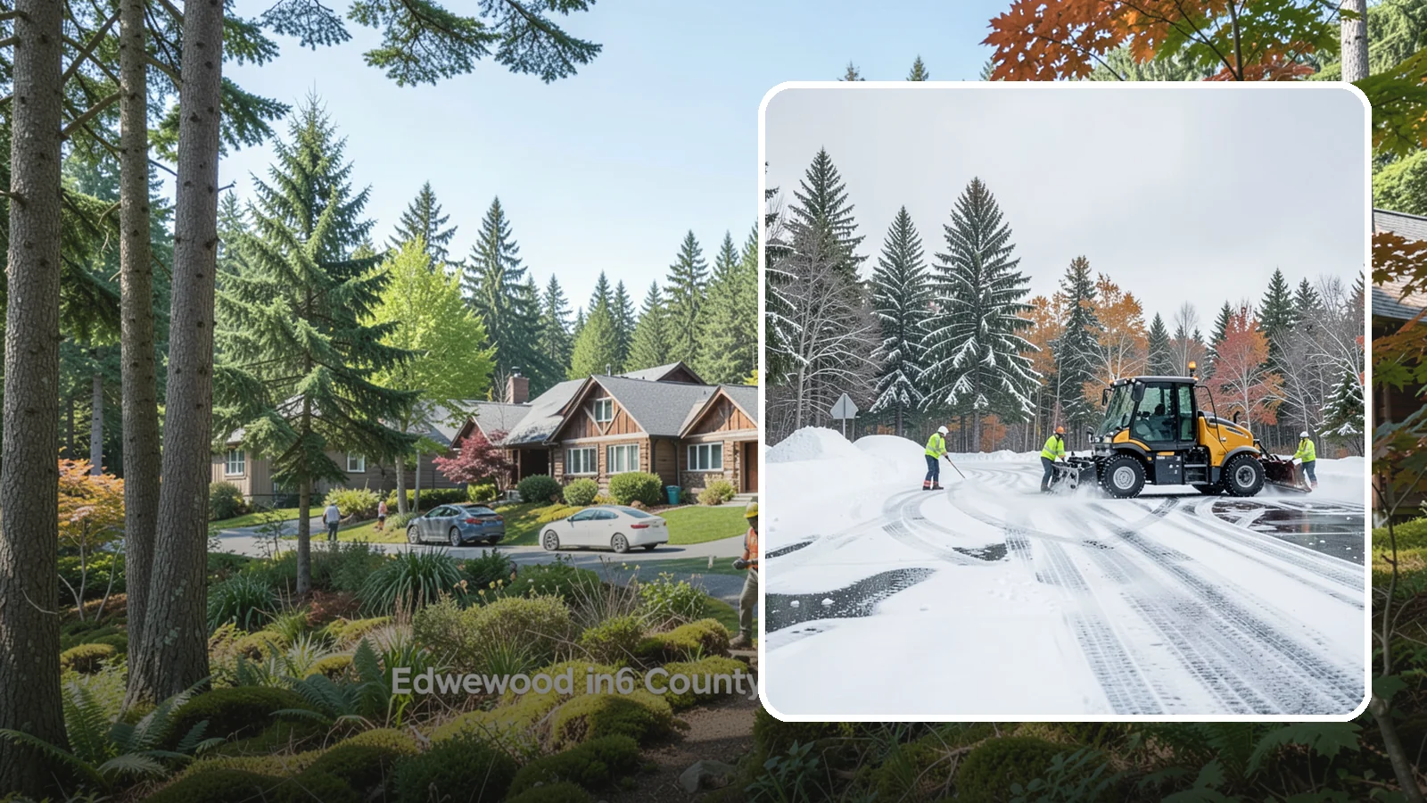 Property Management Parking Lot Snow Removal in Edgewood, Pierce County, WA - We clear parking lots across a management portfolio under one Western Washington contract that keeps every property covered.