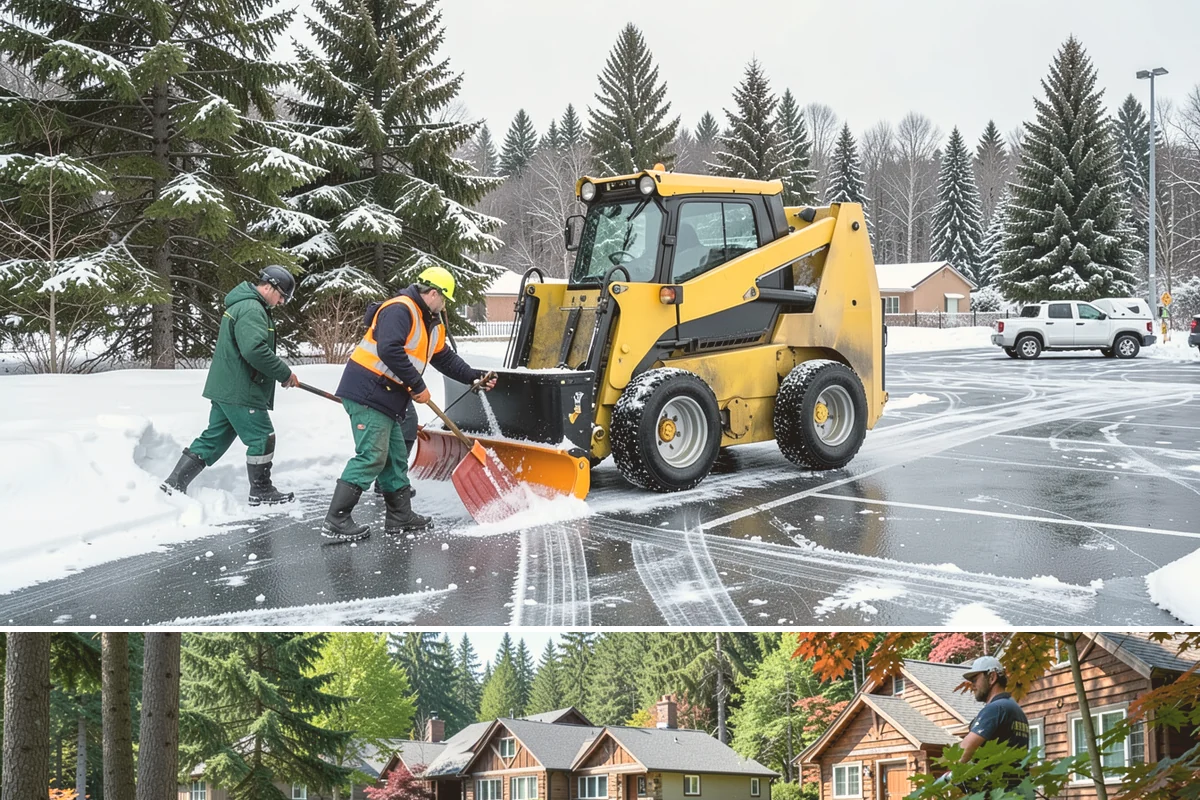 Property Management Parking Lot Snow Removal in Edgewood, Pierce County, WA - Property management portfolios in Western Washington need the most coordinated service from December through February, when...