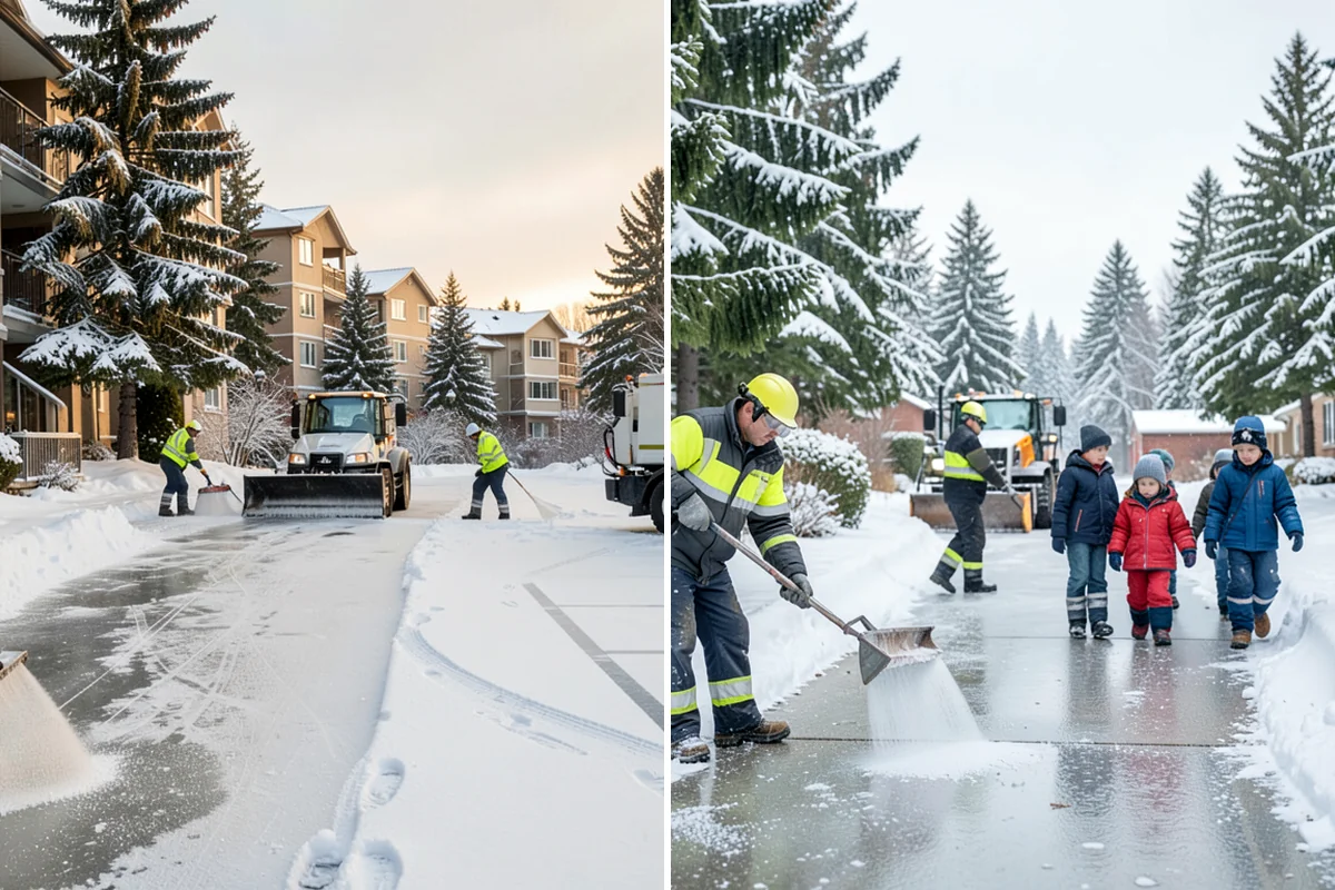 Property Management Parking Lot Snow Removal in Fircrest, Pierce County, WA - Inventory every portfolio lot, trigger depth, and tenant profile