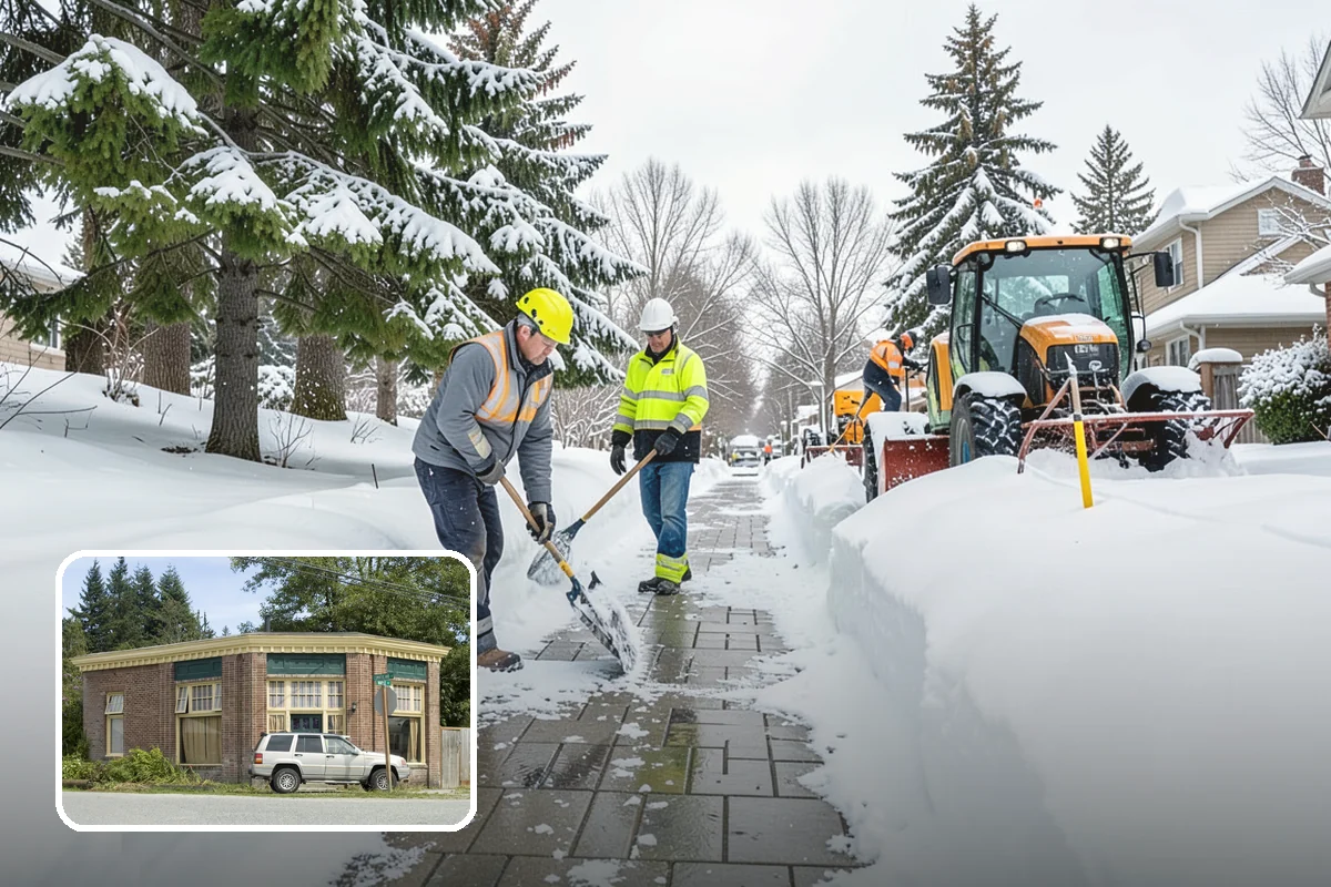 Property Management Parking Lot Snow Removal in Hamilton, Skagit County, WA - One contract and contact covers the entire property portfolio