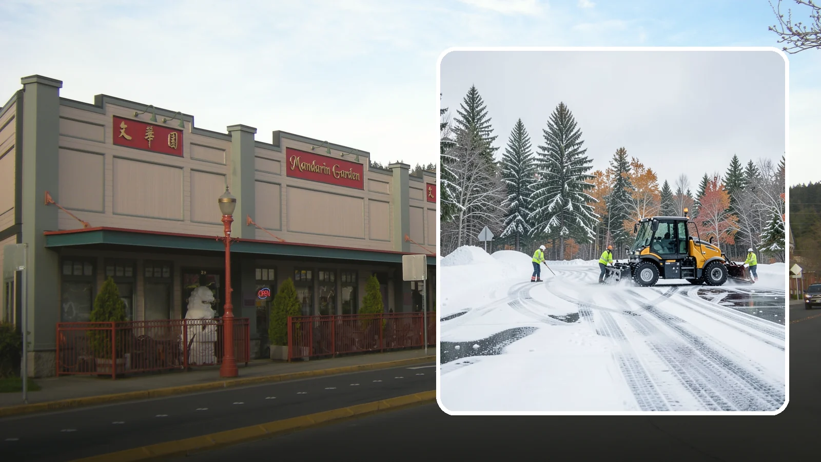 Property Management Parking Lot Snow Removal in Issaquah, King County, WA - We clear parking lots across a management portfolio under one Western Washington contract that keeps every property covered.