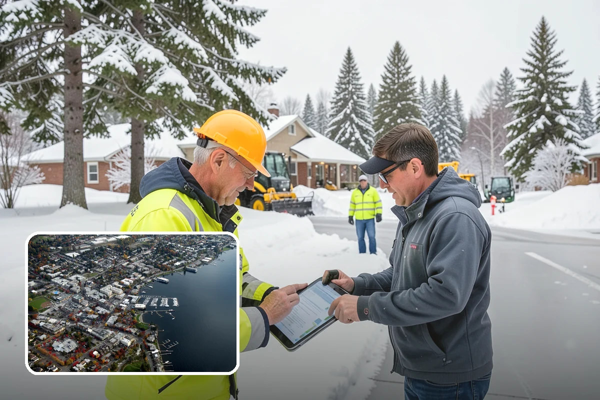 Property Management Parking Lot Snow Removal in Kirkland, King County, WA - One contract and contact covers the entire property portfolio