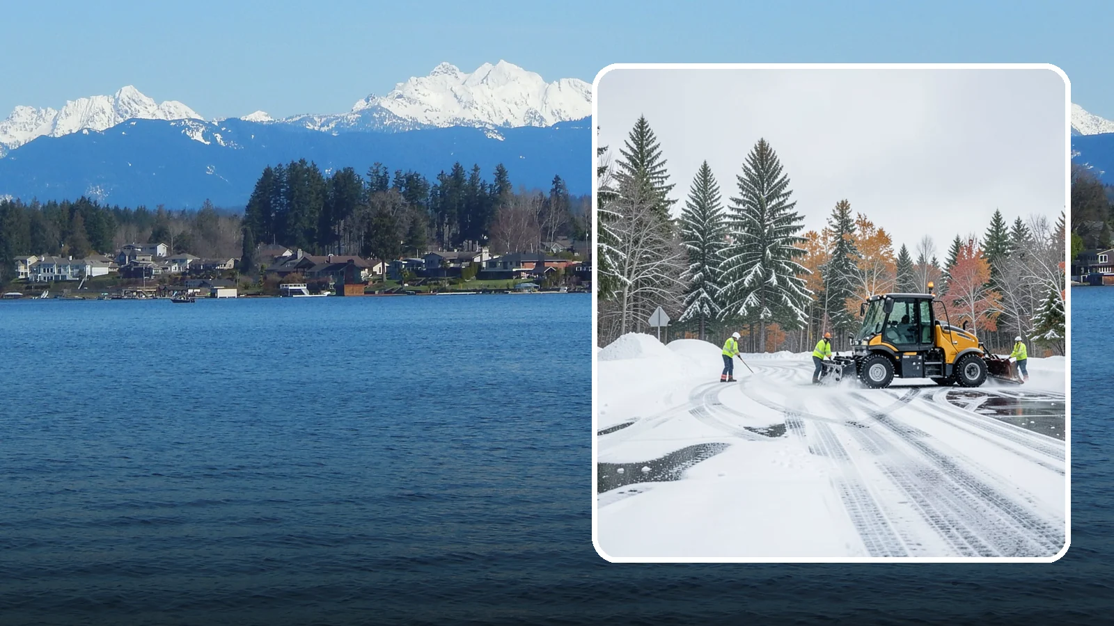 Property Management Parking Lot Snow Removal in Lake Stevens, Snohomish County, WA - We clear parking lots across a management portfolio under one Western Washington contract that keeps every property covered.