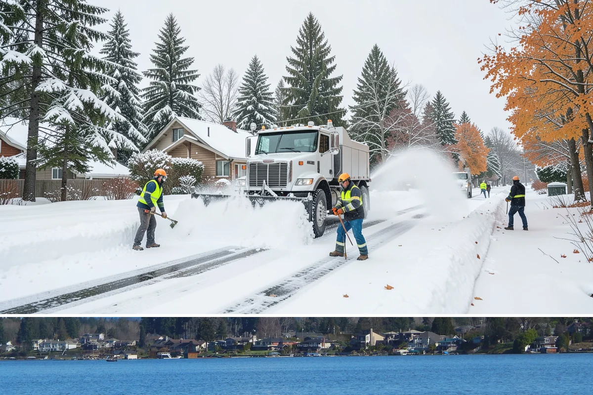 Property Management Parking Lot Snow Removal in Lake Stevens, Snohomish County, WA - Property management portfolios in Western Washington need the most coordinated service from December through February, when...