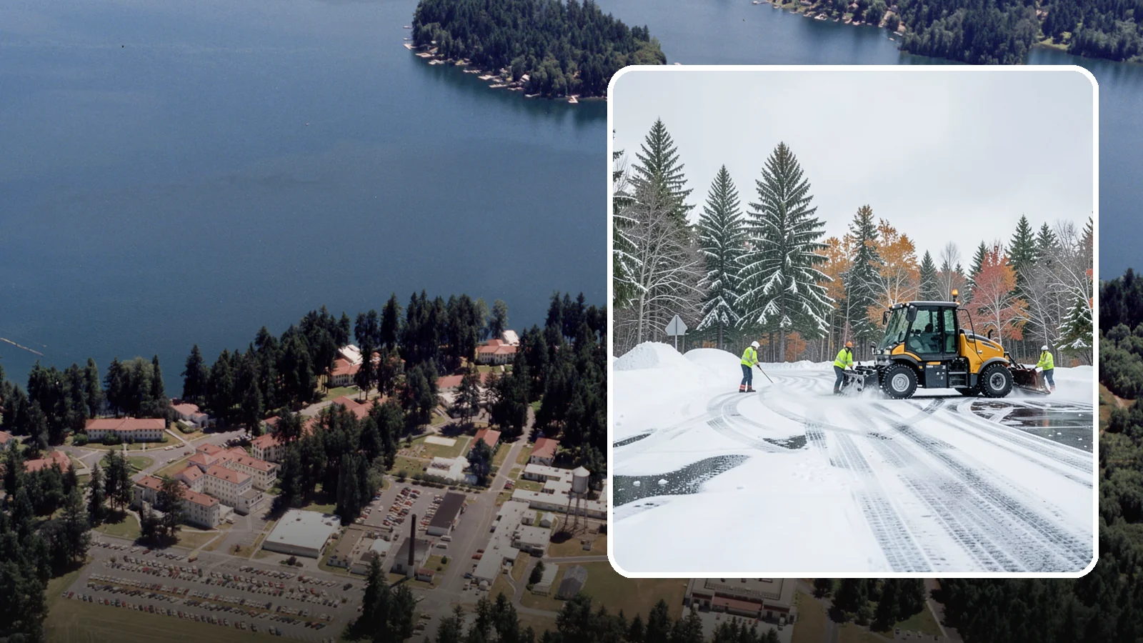 Property Management Parking Lot Snow Removal in Lakewood, Pierce County, WA - We clear parking lots across a management portfolio under one Western Washington contract that keeps every property covered.