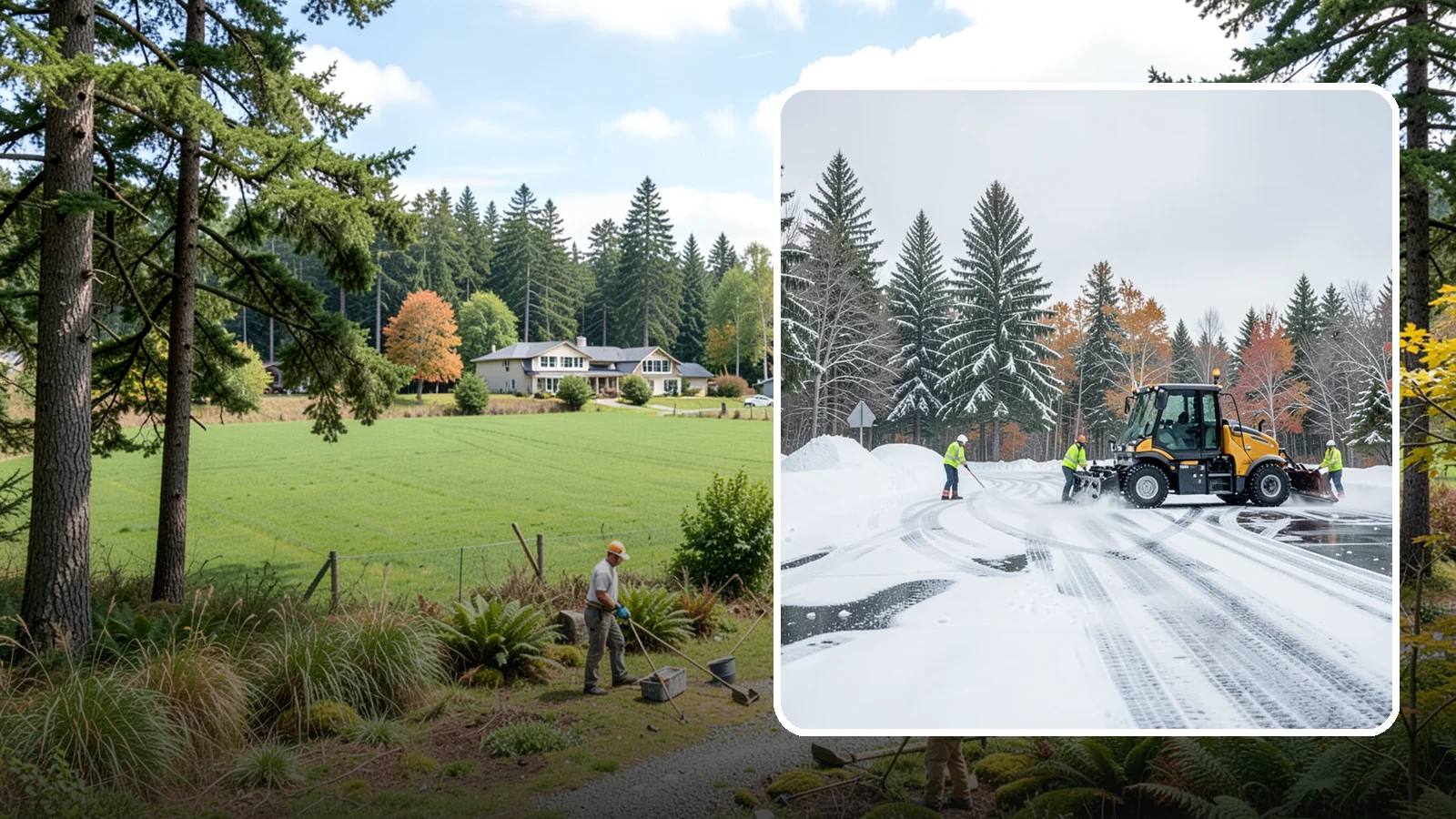 Property Management Parking Lot Snow Removal in Lyman, Skagit County, WA - We clear parking lots across a management portfolio under one Western Washington contract that keeps every property covered.