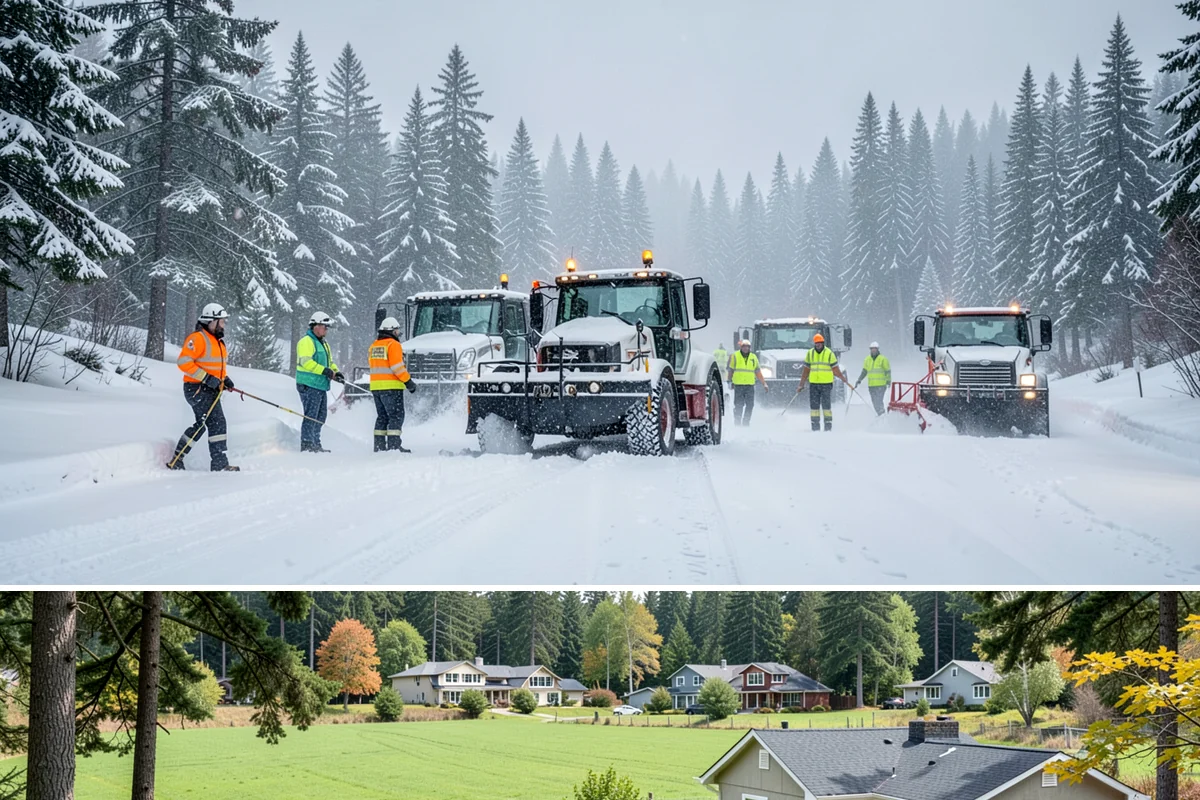 Property Management Parking Lot Snow Removal in Lyman, Skagit County, WA - Property management portfolios in Western Washington need the most coordinated service from December through February, when...