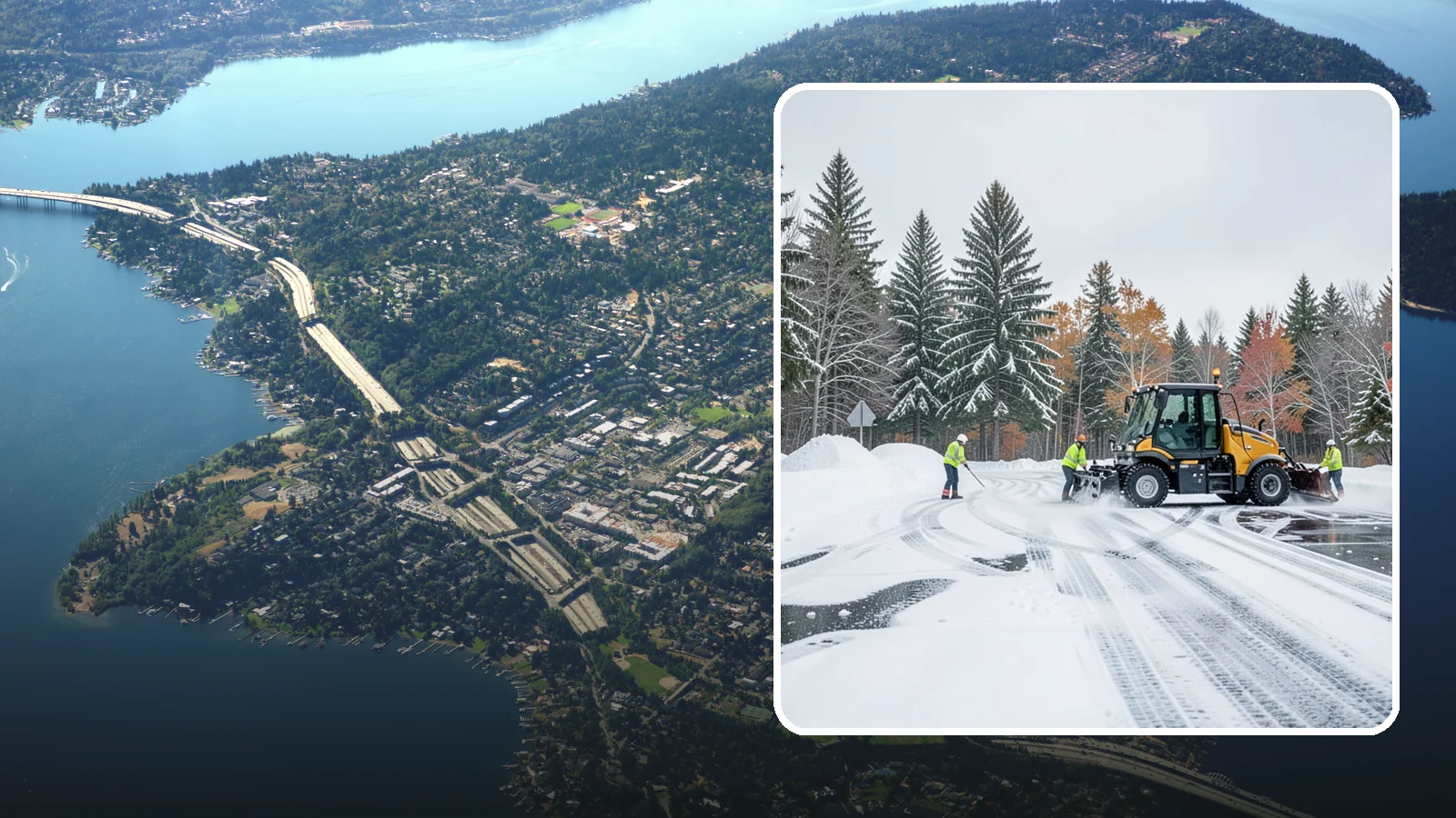 Property Management Parking Lot Snow Removal in Mercer Island, King County, WA - We clear parking lots across a management portfolio under one Western Washington contract that keeps every property covered.