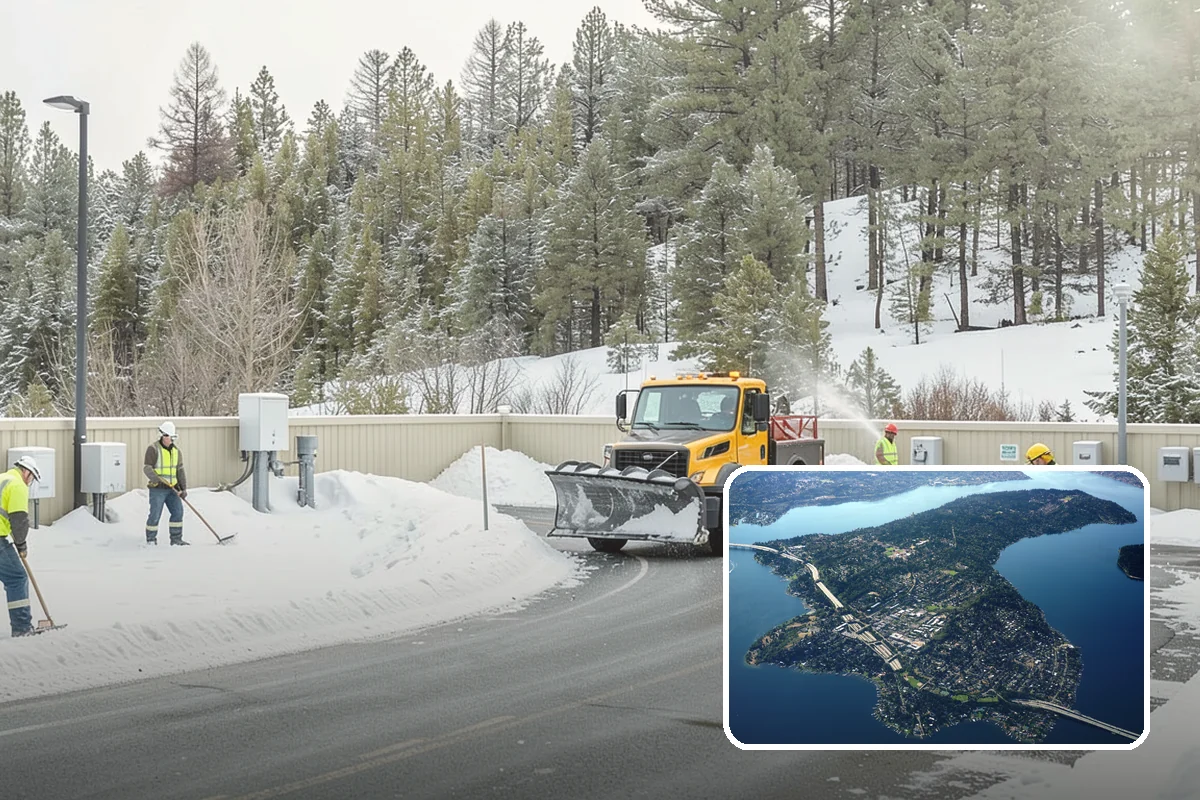 Property Management Parking Lot Snow Removal in Mercer Island, King County, WA - One contract and contact covers the entire property portfolio