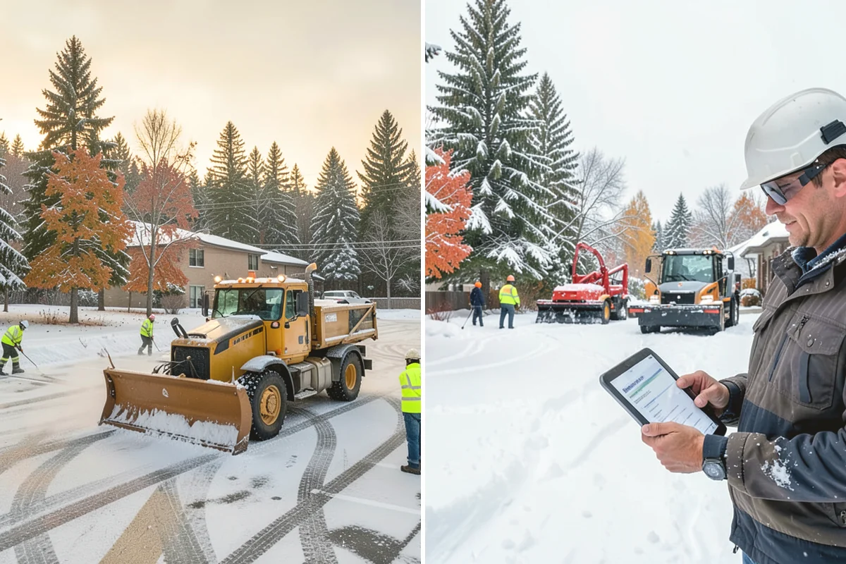 Property Management Parking Lot Snow Removal in Mill Creek, Snohomish County, WA - Inventory every portfolio lot, trigger depth, and tenant profile