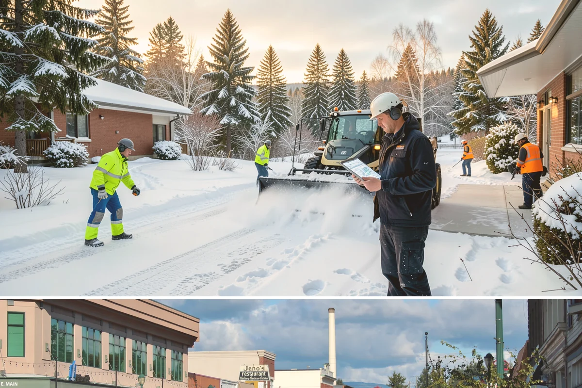 Property Management Parking Lot Snow Removal in Monroe, Snohomish County, WA - Property management portfolios in Western Washington need the most coordinated service from December through February, when...