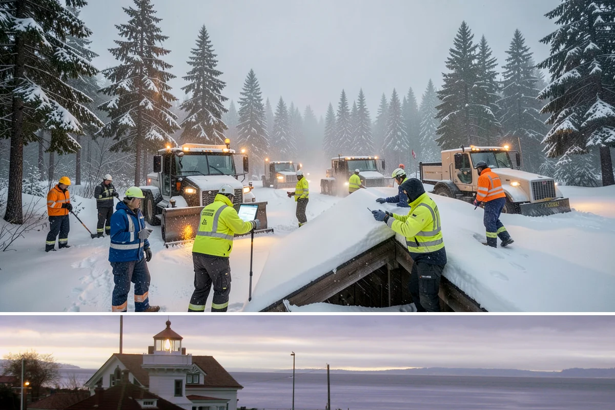 Property Management Parking Lot Snow Removal in Mukilteo, Snohomish County, WA - Property management portfolios in Western Washington need the most coordinated service from December through February, when...