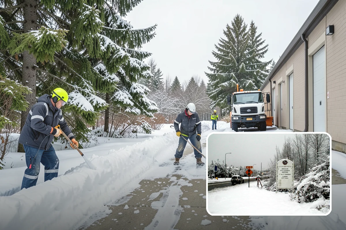 Property Management Parking Lot Snow Removal in Newcastle, King County, WA - One contract and contact covers the entire property portfolio