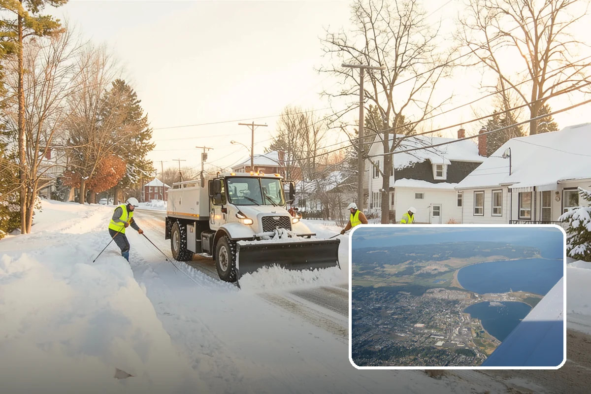 Property Management Parking Lot Snow Removal in Oak Harbor, Island County, WA - One contract and contact covers the entire property portfolio