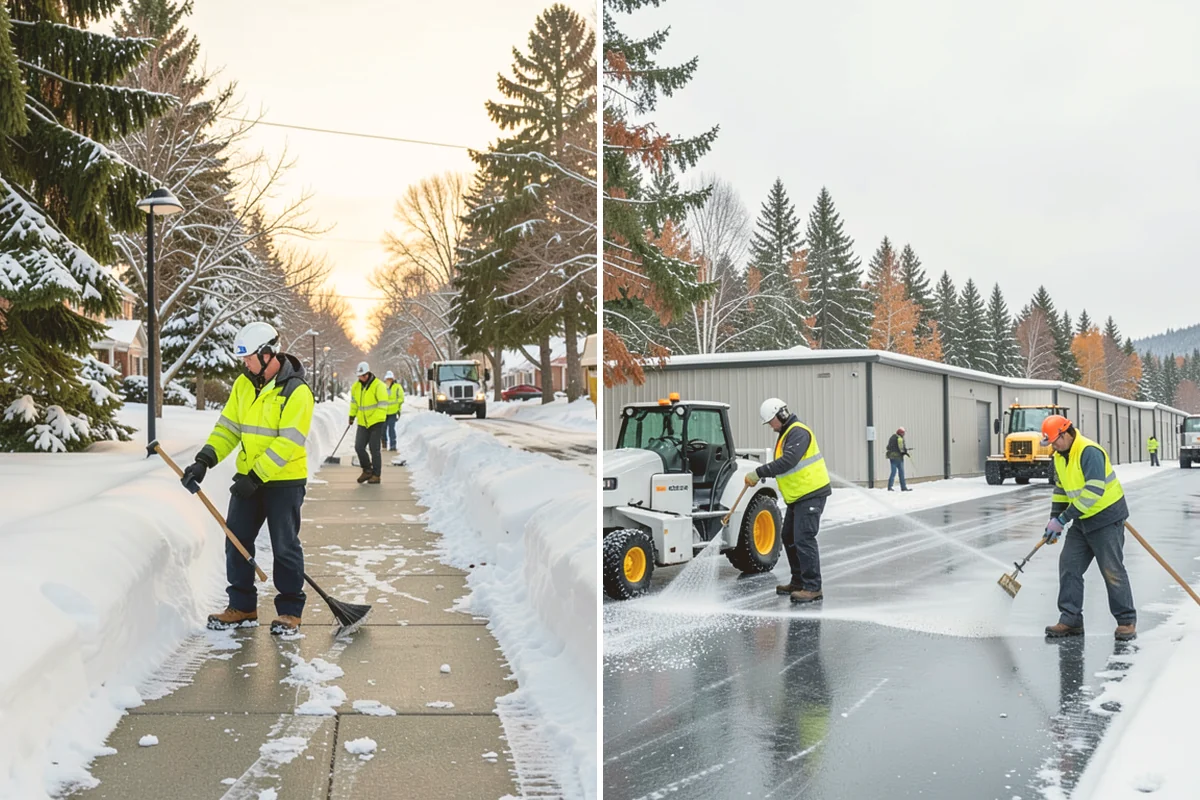 Property Management Parking Lot Snow Removal in Orting, Pierce County, WA - Inventory every portfolio lot, trigger depth, and tenant profile