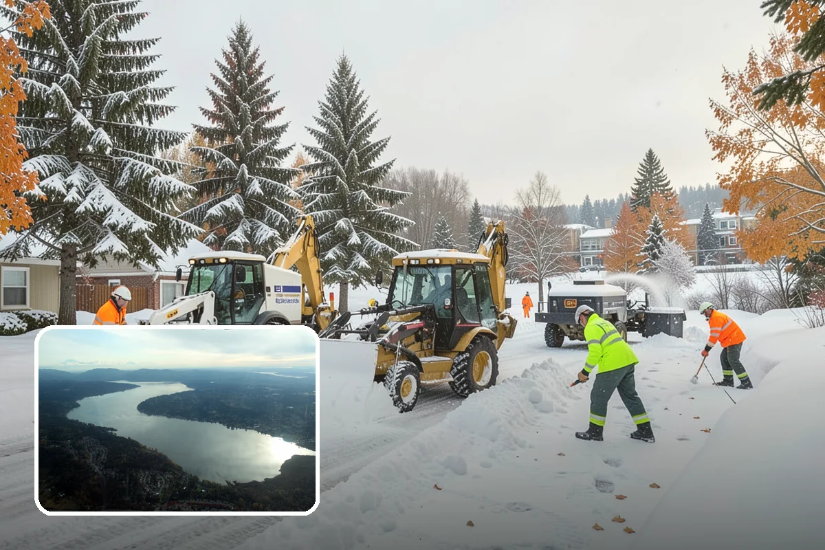 Property Management Parking Lot Snow Removal in Sammamish, King County, WA - One contract and contact covers the entire property portfolio