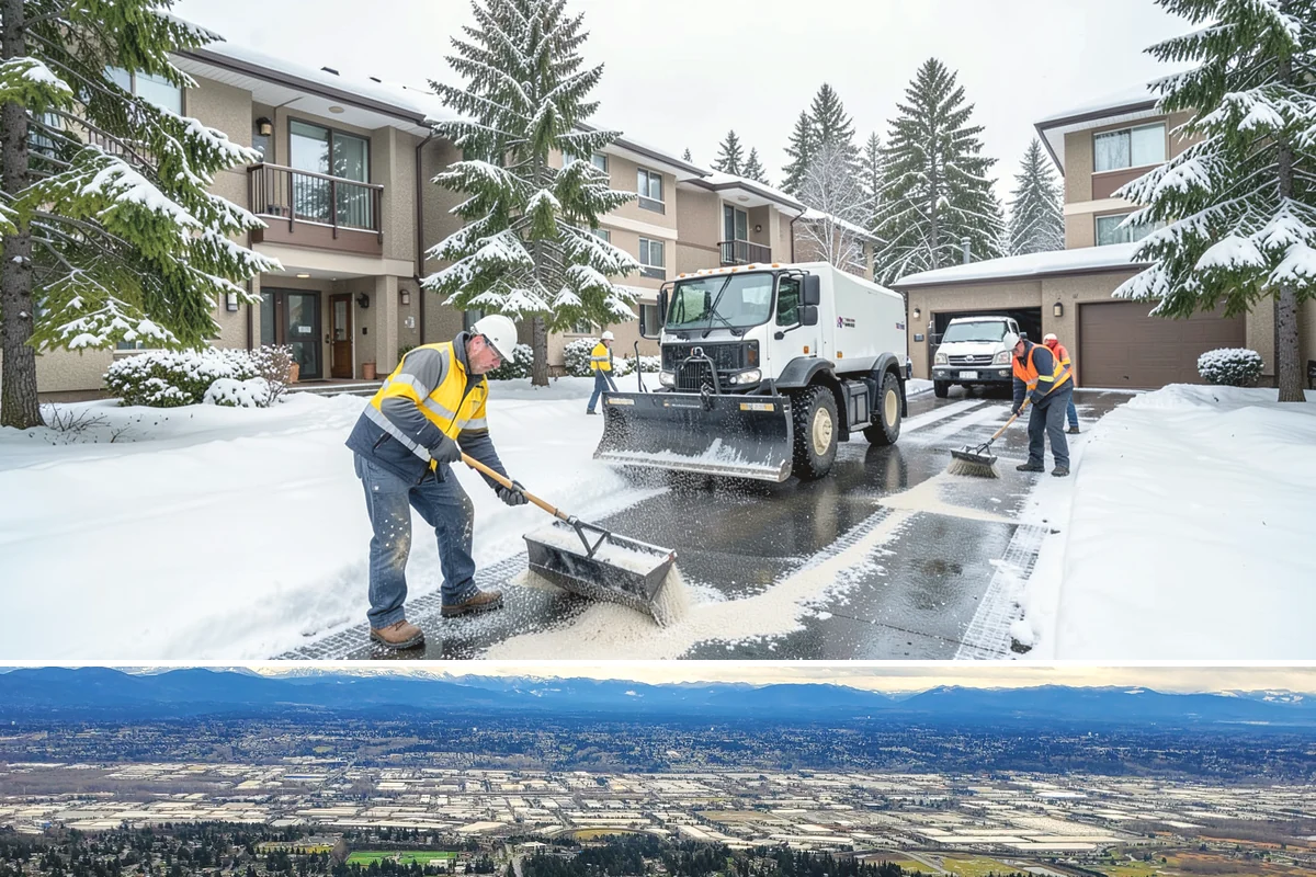 Property Management Parking Lot Snow Removal in SeaTac, King County, WA - Property management portfolios in Western Washington need the most coordinated service from December through February, when...
