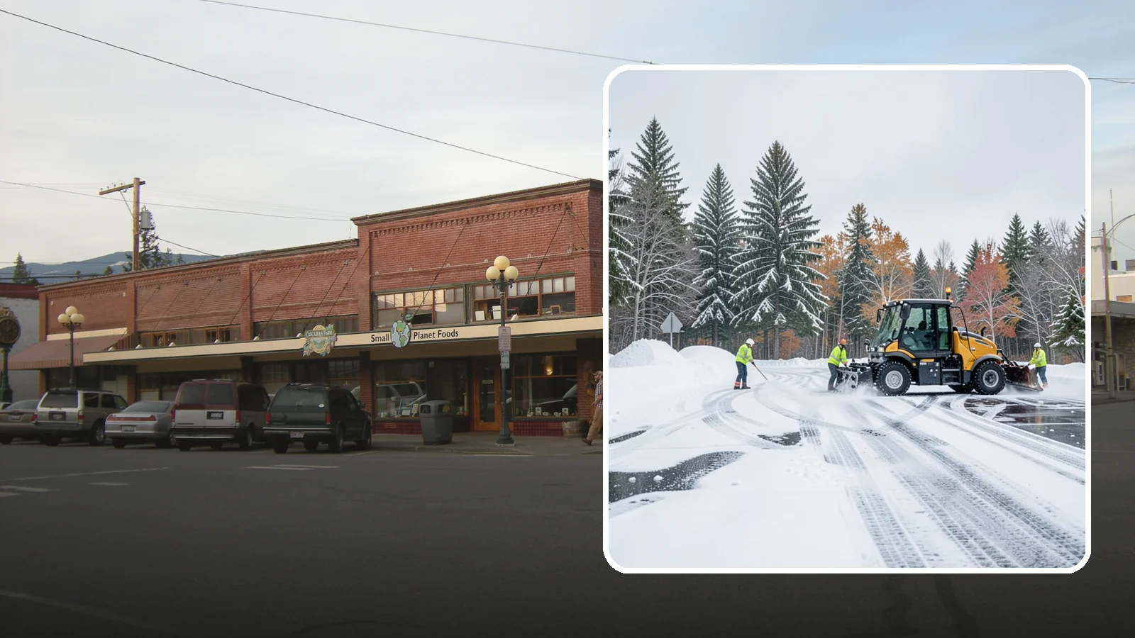 Property Management Parking Lot Snow Removal in Sedro-Woolley, Skagit County, WA - We clear parking lots across a management portfolio under one Western Washington contract that keeps every property covered.