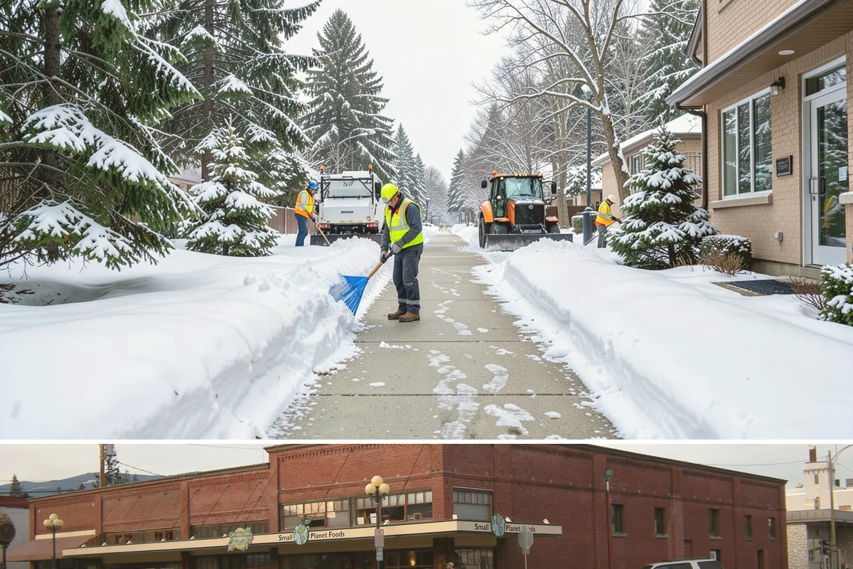 Property Management Parking Lot Snow Removal in Sedro-Woolley, Skagit County, WA - Property management portfolios in Western Washington need the most coordinated service from December through February, when...