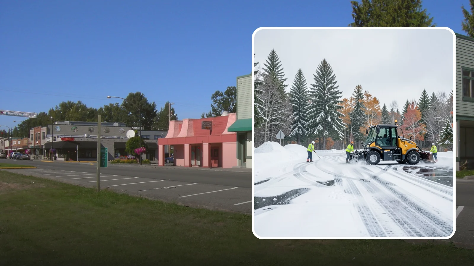 Property Management Parking Lot Snow Removal in Snoqualmie, King County, WA - We clear parking lots across a management portfolio under one Western Washington contract that keeps every property covered.