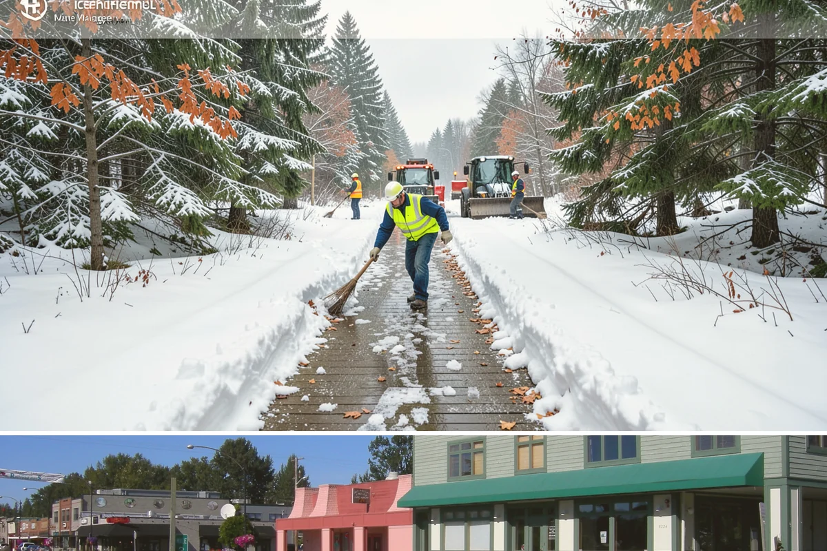 Property Management Parking Lot Snow Removal in Snoqualmie, King County, WA - Property management portfolios in Western Washington need the most coordinated service from December through February, when...