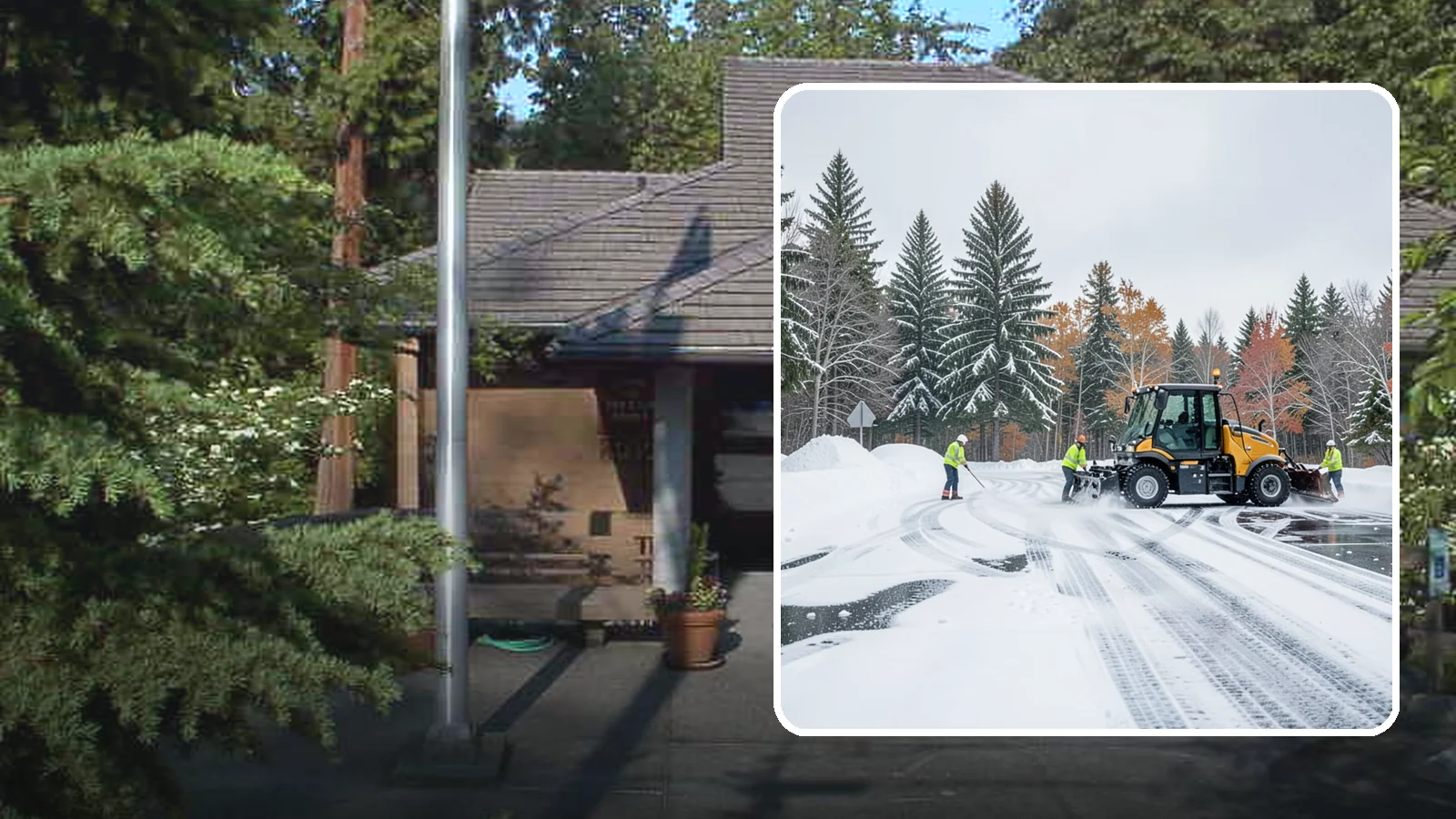 Property Management Parking Lot Snow Removal in Yarrow Point, King County, WA - We clear parking lots across a management portfolio under one Western Washington contract that keeps every property covered.