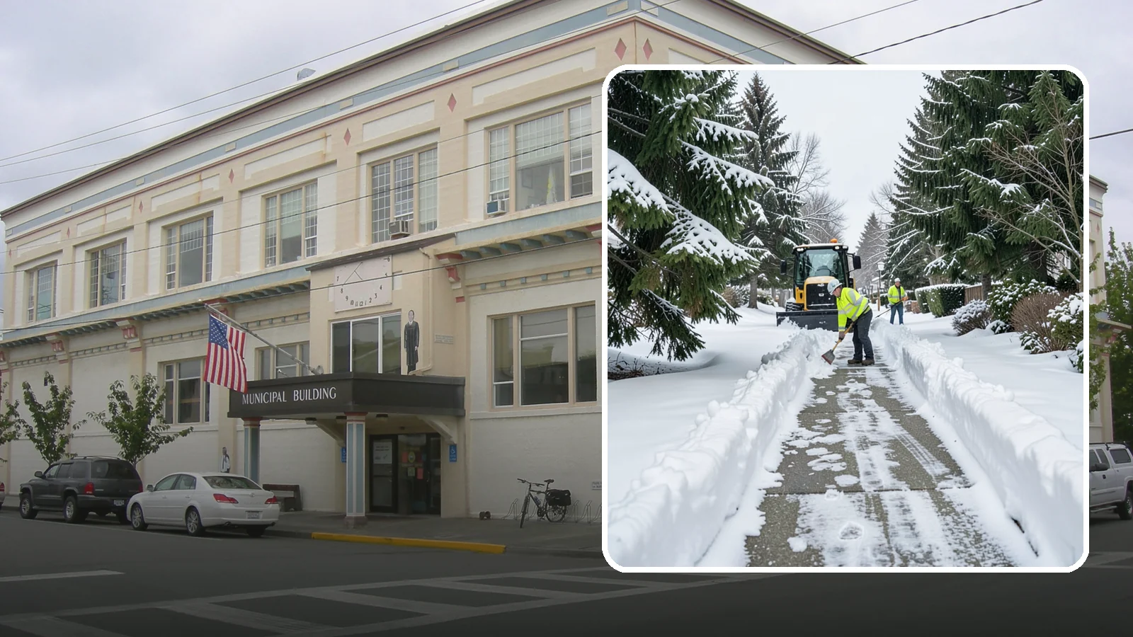 Property Management Sidewalk Clearing in Anacortes, Skagit County, WA - Portfolio-wide sidewalk clearing for Western Washington property managers, delivering consistent walk service and documentation...