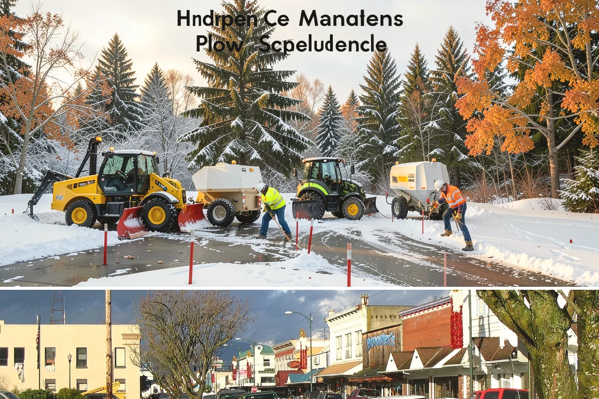 Property Management Sidewalk Clearing in Arlington, Snohomish County, WA - Property management demand spans late November through February, when portfolio-wide freeze-thaw keeps every managed walk in play.