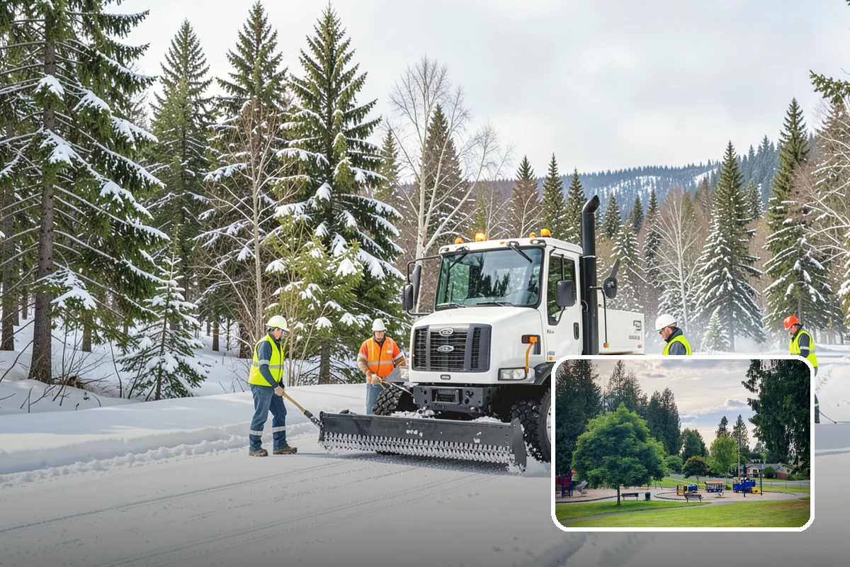 Property Management Sidewalk Clearing in Bonney Lake, Pierce County, WA - Consistent sidewalk standards across your entire portfolio