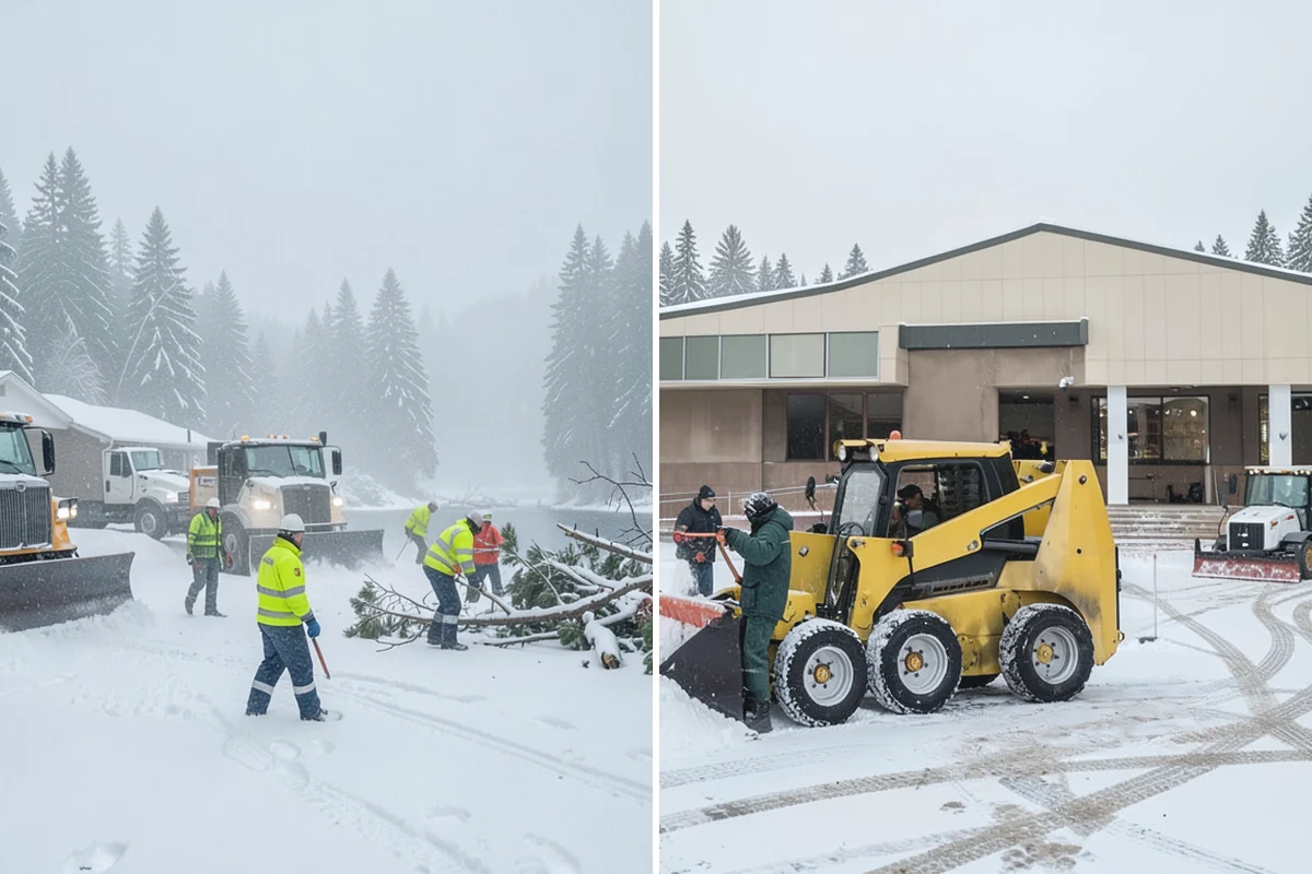 Property Management Sidewalk Clearing in Bonney Lake, Pierce County, WA - Inventory the walkways at each managed property
