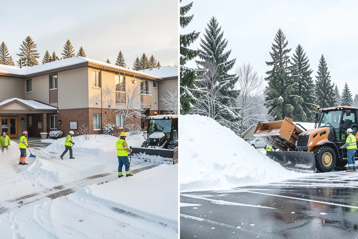 Property Management Sidewalk Clearing in Buckley, Pierce County, WA - Inventory the walkways at each managed property