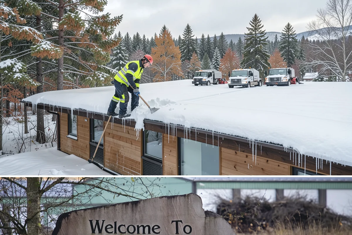 Property Management Sidewalk Clearing in Buckley, Pierce County, WA - Property management demand spans late November through February, when portfolio-wide freeze-thaw keeps every managed walk in play.