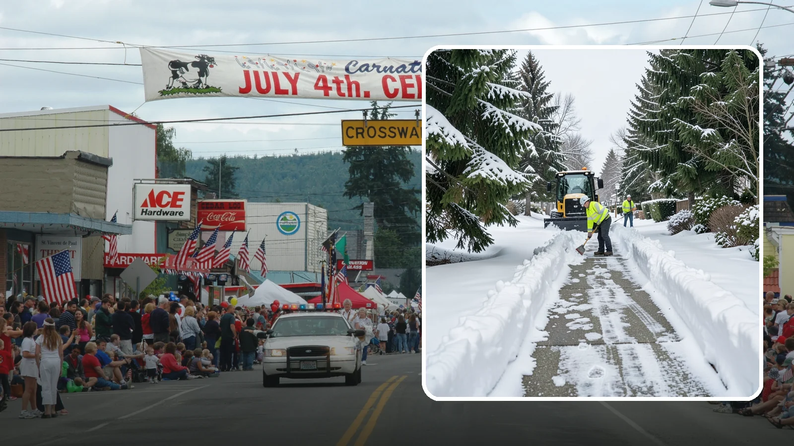 Property Management Sidewalk Clearing in Carnation, King County, WA - Portfolio-wide sidewalk clearing for Western Washington property managers, delivering consistent walk service and documentation...