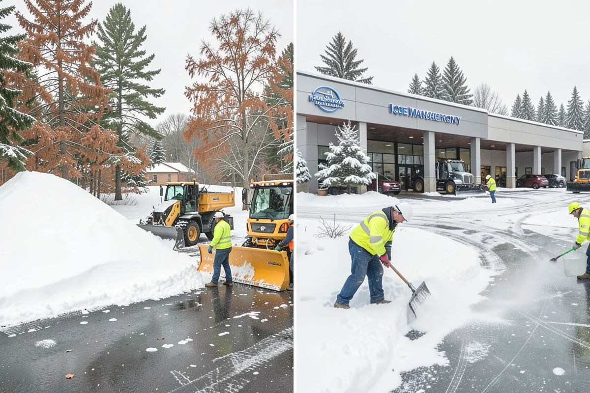 Property Management Sidewalk Clearing in Carnation, King County, WA - Inventory the walkways at each managed property