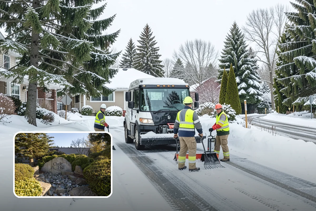 Property Management Sidewalk Clearing in Clyde Hill, King County, WA - Consistent sidewalk standards across your entire portfolio