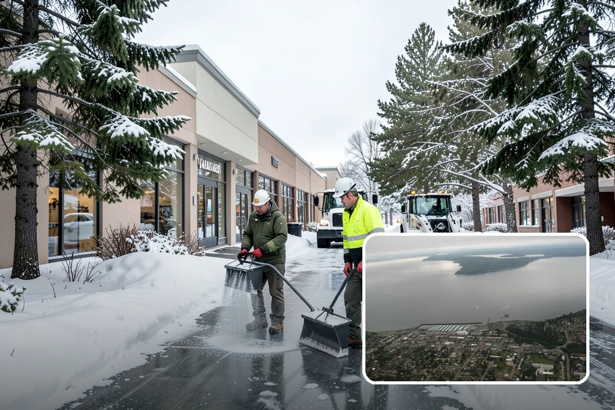 Property Management Sidewalk Clearing in Des Moines, King County, WA - Consistent sidewalk standards across your entire portfolio