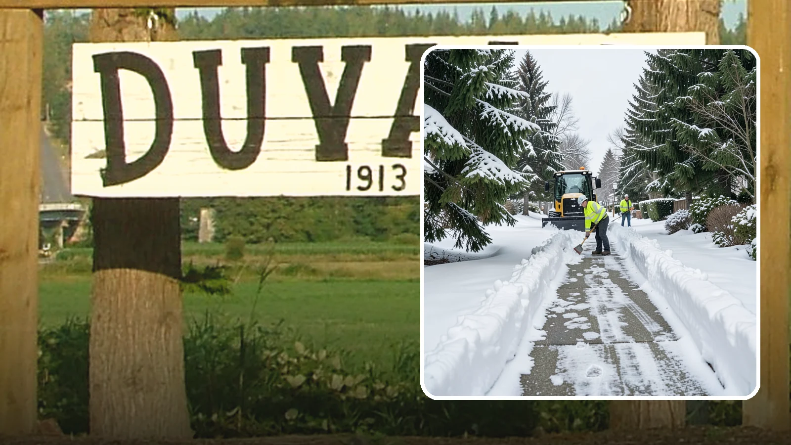 Property Management Sidewalk Clearing in Duvall, King County, WA - Portfolio-wide sidewalk clearing for Western Washington property managers, delivering consistent walk service and documentation...